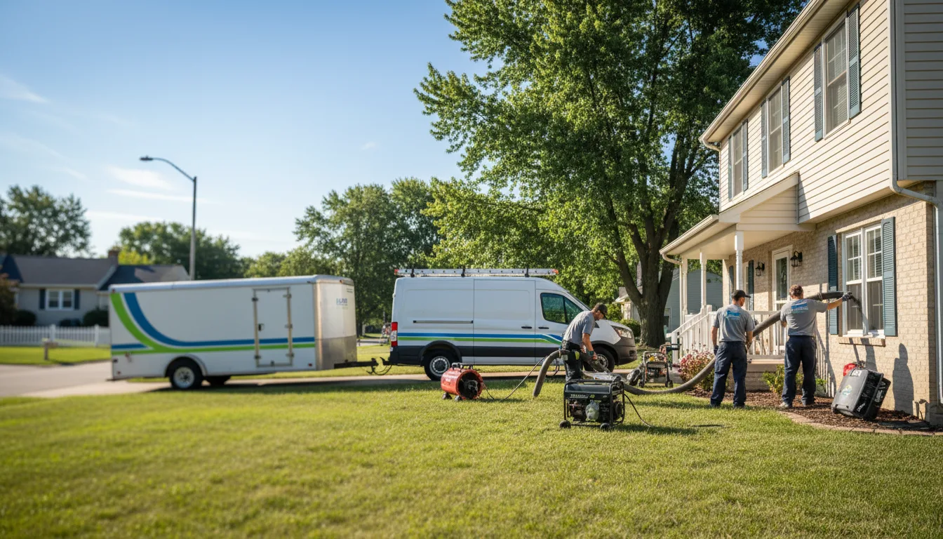 Flooded Basement Restoration And Cleanup With Repair in Remsen, IA near me
